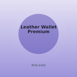 Ledergeldbörse Premium