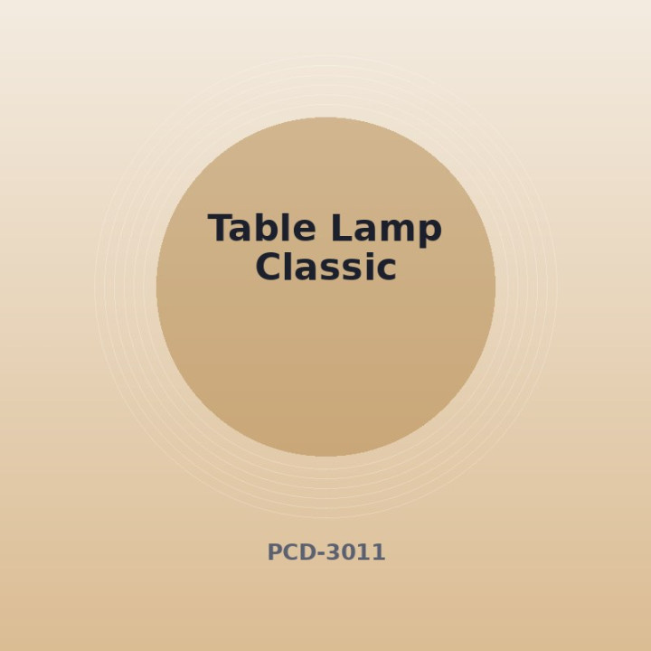 Lampe de table Classique