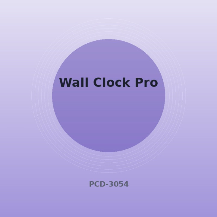 Horloge murale Pro